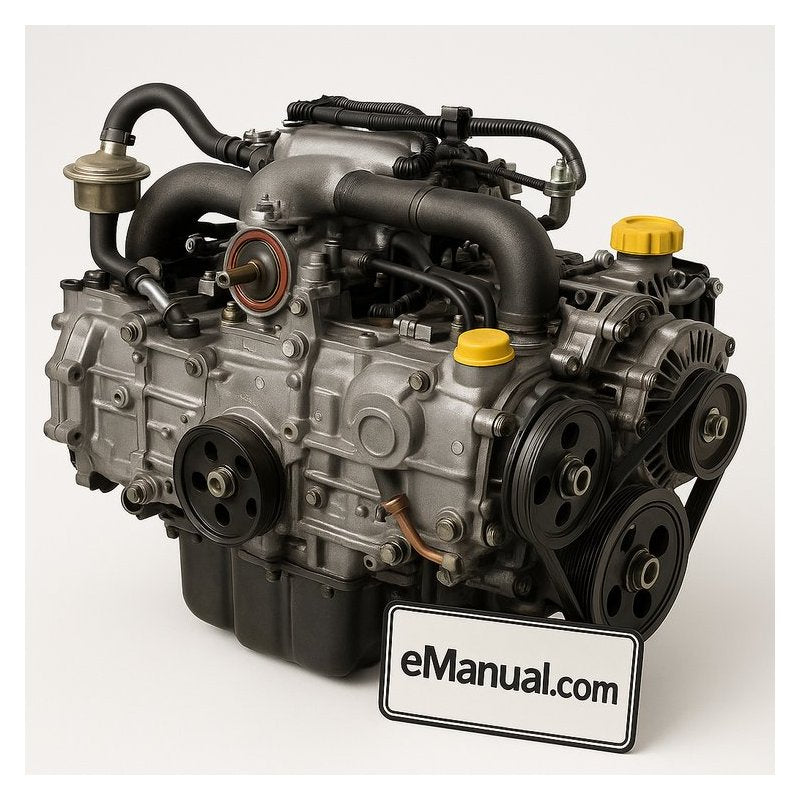 1984-1994 Subaru EA Series Leone DL GL Loyale Omega L-series GL-10 RX Isuzu Geminett II (ea-82 Engine) Engine Service Repair Workshop Manual PDF