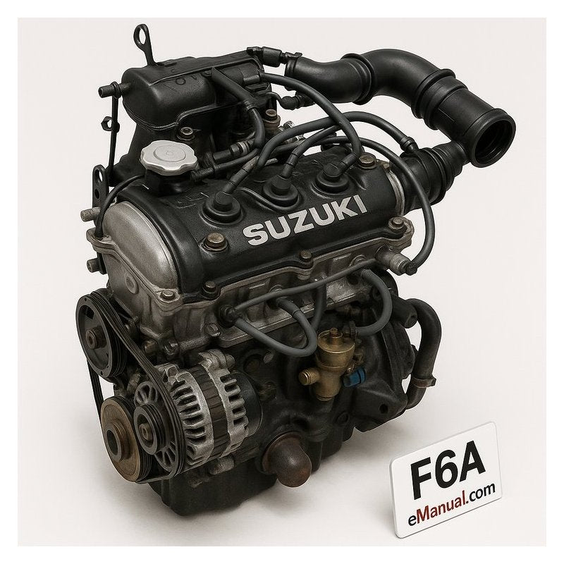 Suzuki F6A Carry DE51V DF51V DC51T DD51T DC51B DA52T DB52T DA52V Trucks Vans Service Repair Workshop Manual