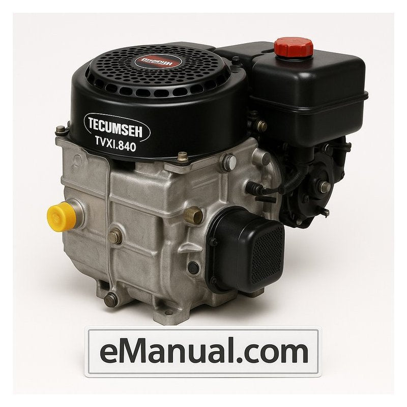 Tecumseh Tvxl840 Downoad HSK HXL TVS Tvxl Engine Service Repair Workshop Manual PDF