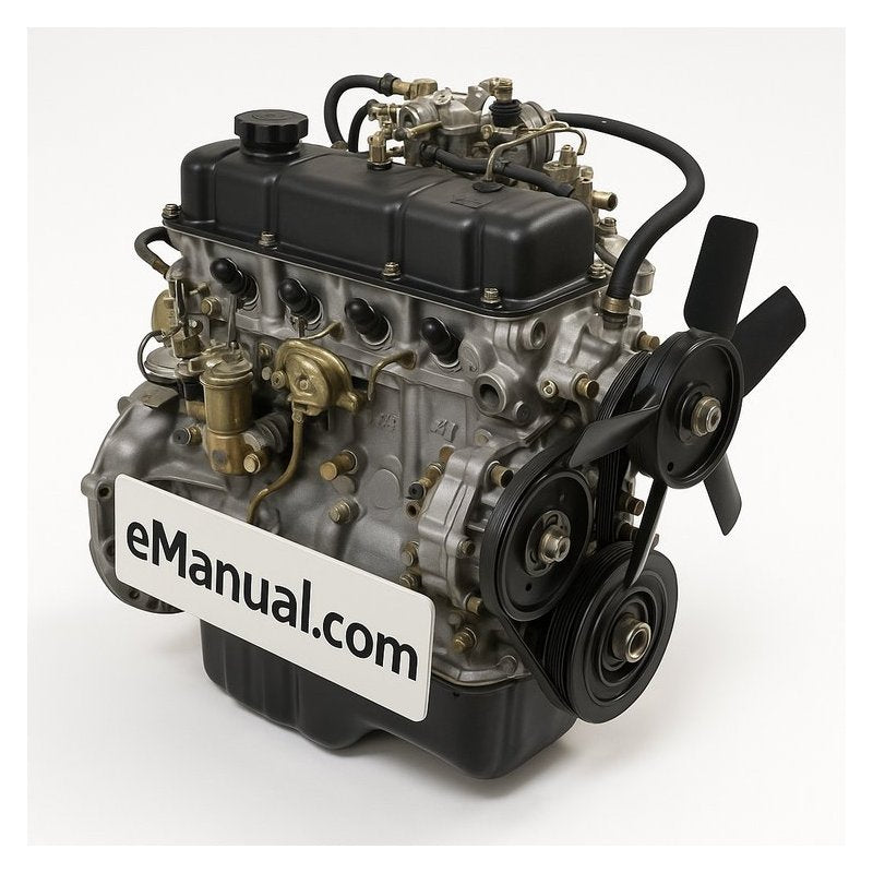 Toyota 4Y 2Y 3Y Engines Service Repair Workshop Manual PDF