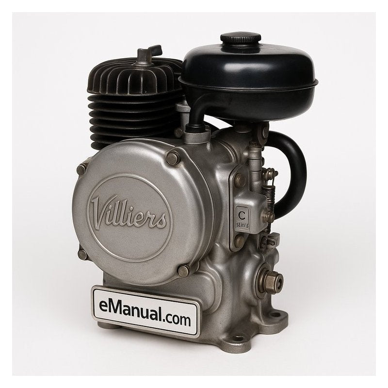 Villiers C Series 24 Parts Opertion Service Repair Workshop Manual PDF