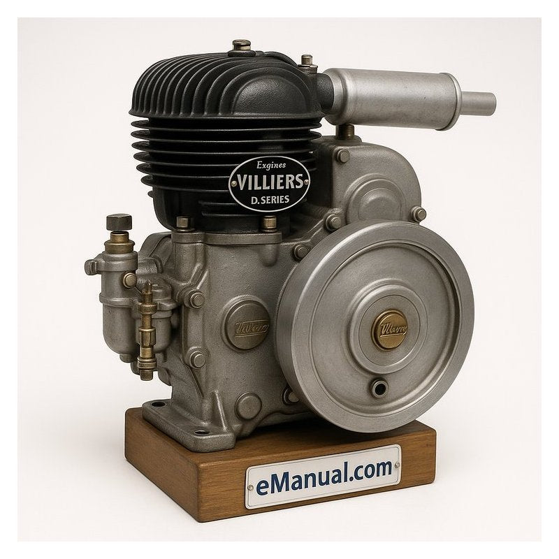 Villiers D Series 12 D-8 -e Parts Catalog PDF