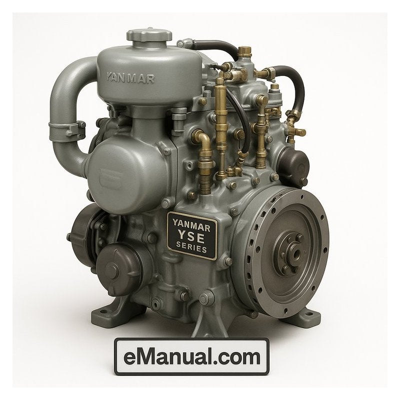 Yanmar YSE Series YSE8-YSE12 Marine Diesel Engine Service Repair Workshop Manual PDF