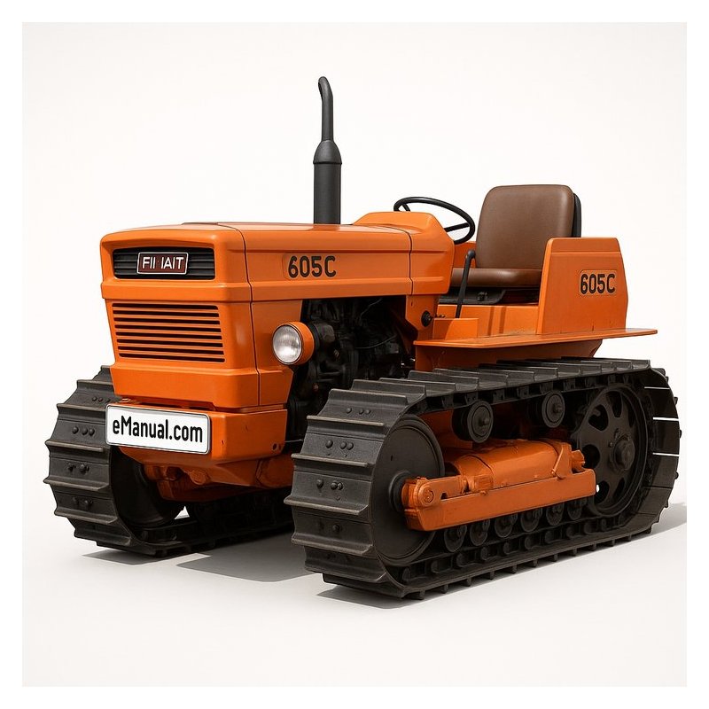 Fiat 455C Crawler Tractor Service Repair Workshop Manual PDF