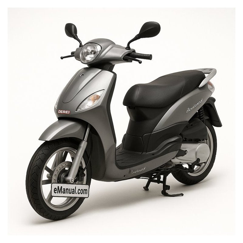 Derbi Boulevard Scooter 125 150 200 Service Repair Workshop Manual