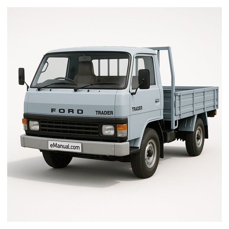 1989-2000 Ford Trader HA SL Turbo TF Models Truck Service Repair Workshop Manual