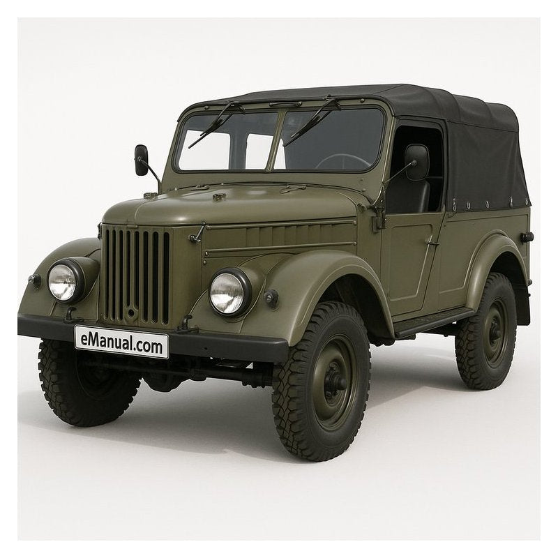 GAZ 69 Truck Lorry Parts Catalouge Catalog - English French
