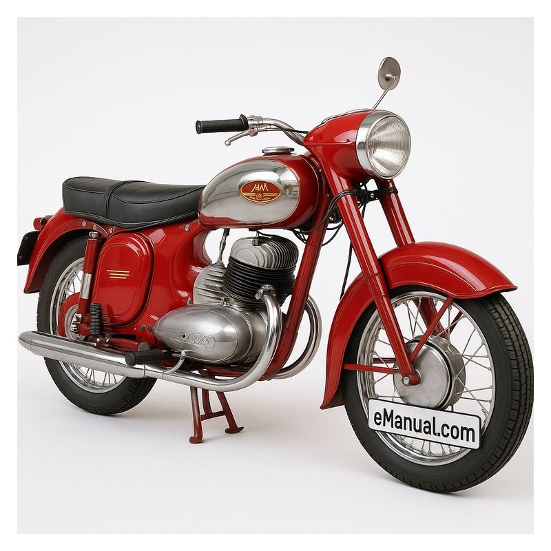 Jawa 353 250 350 354 Digital Service Repair Workshop Manual