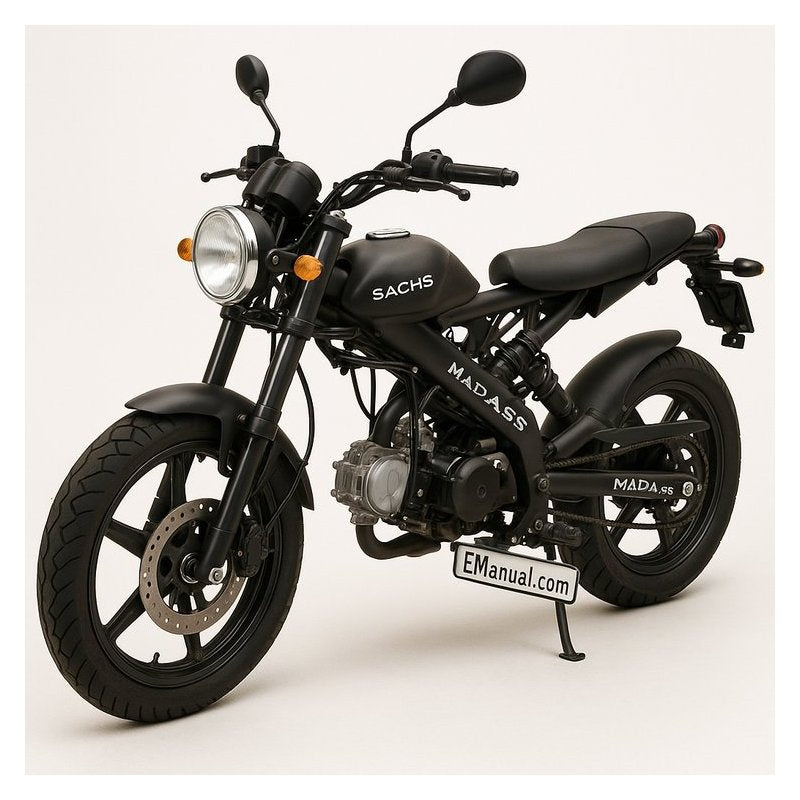 Sachs Madass Models 125 Service Repair Workshop Manual