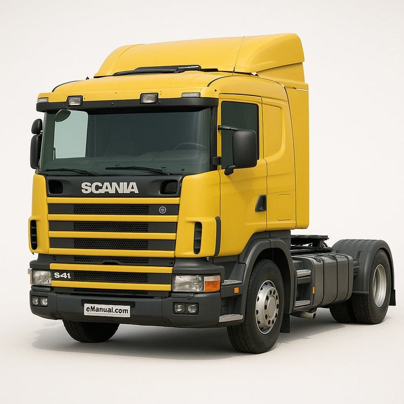 1996 Scania 4 Series 3 DSC 9L 11L 12L 14L Engine Up Industrial Service Repair Workshop Manual