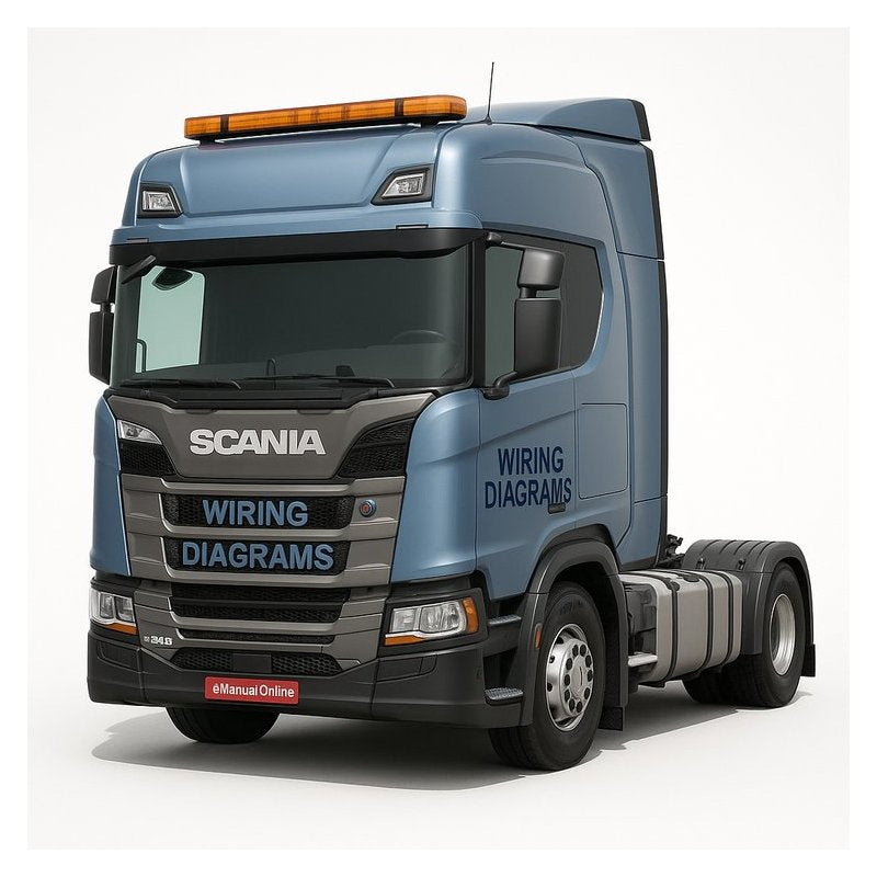 Scania Wiring Diagrams ZF Transmission Test MAN Pro Service Repair Workshop Manual