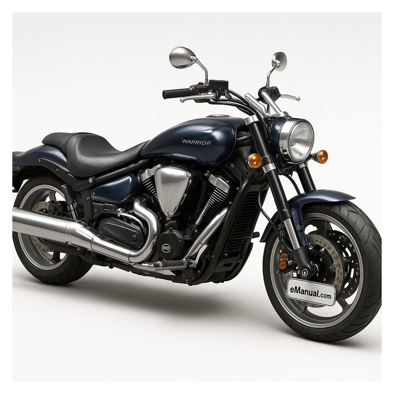 2002-2007 Yamaha Warrior XV1700PC Road Star Service Repair Workshop Manual