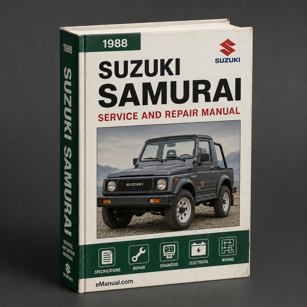 1988 Suzuki Samurai Service Manual PDF Download