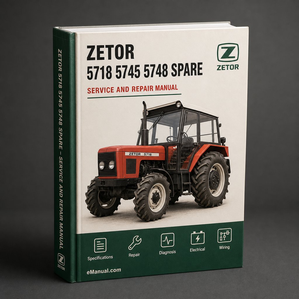 Zetor 5718 5745 5748 Spare Parts Catalog