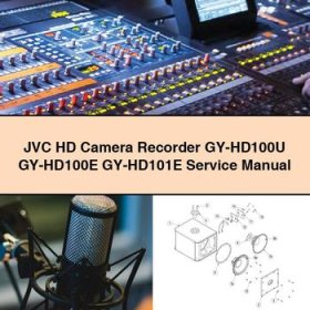 JVC HD Camera Recorder GY-HD100U GY-HD100E GY-HD101E Manual de servicio y reparación