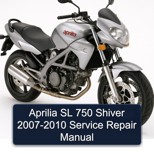 Aprilia SL 750 Shiver 2007-2010 Manual de servicio y reparación