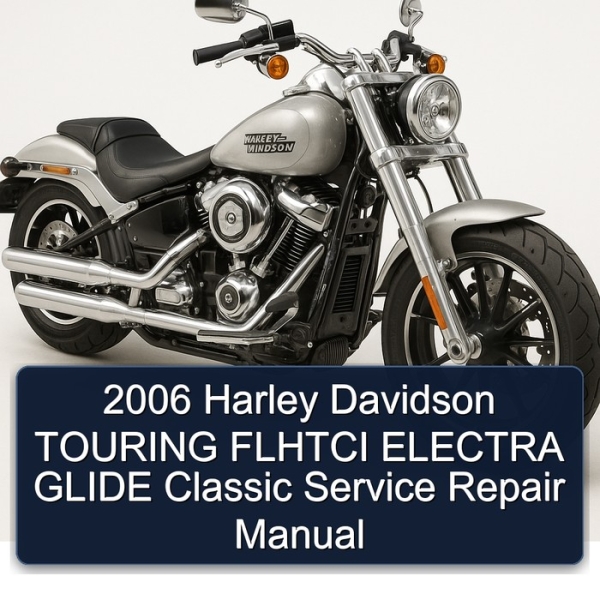 2006 Harley Davidson TOURING FLHTCI ELECTRA GLIDE Classic Service Repair Manual