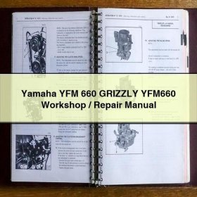 Yamaha YFM 660 GRIZZLY YFM660 Workshop/Repair Manual
