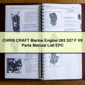 Manual de Partes CHRIS CRAFT Motor Marino 283 327 F V8 EPC PDF
