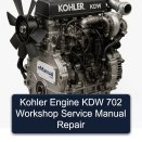 Kohler Engine KDW 702 Workshop Service Manual Repair