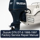 Suzuki DT6 DT-6 1988-1997 Factory Service Repair Manual