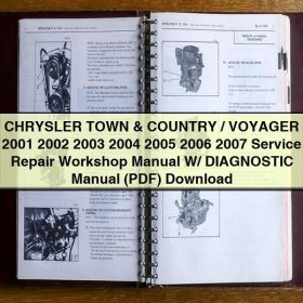 CHRYSLER TOWN & COUNTRY/VOYAGER 2001 2002 2003 2004 2005 2006 2007 Service Repair Workshop Manual W/ DIAGNOSTIC Manual (PDF)