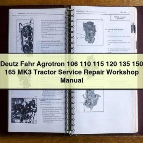 Manual de Servicio y Reparación del Tractor Deutz-Fahr Agrotron MK3