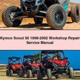 Kymco Scout 50 1998-2002 Workshop Manual de servicio y reparación