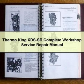 Thermo King XDS-SR Manual completo de servicio y reparación del taller