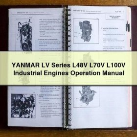 Manual de Operación de Motores Industriales YANMAR Serie LV L48V L70V L100V