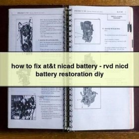 Restauración de Batería NiCad AT&T - DIY