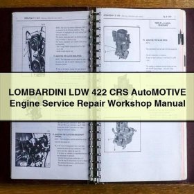 Manual de Reparación y Servicio del Motor LDW 422 CRS Lombardini Automotriz