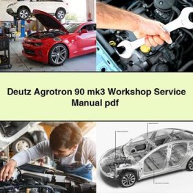 Deutz Agrotron 90 mk3 Workshop Manual de servicio y reparación