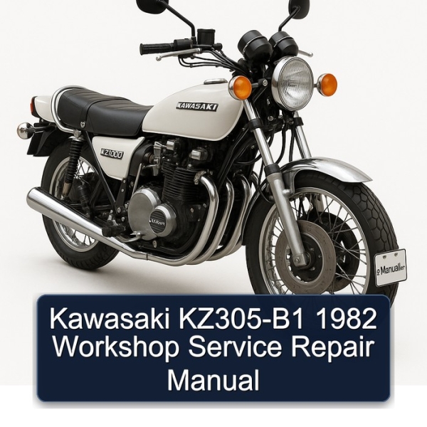 Kawasaki KZ305-B1 1982 Workshop Service Repair Manual