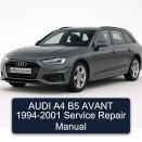 AUDI A4 B5 AVANT 1994-2001 Service Repair Manual
