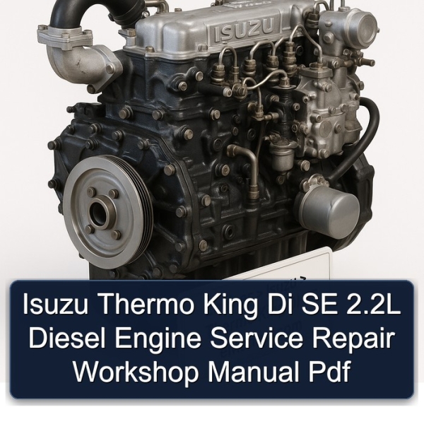 Isuzu Thermo King Di SE 2.2L Diesel Engine Service Repair Workshop Manual Pdf