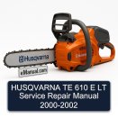 HUSQVARNA TE 610 E LT Service Repair Manual 2000-2002
