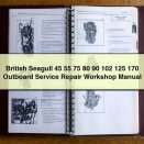 British Seagull 45 55 75 80 90 102 125 170 Outboard Service Repair Workshop Manual Download PDF