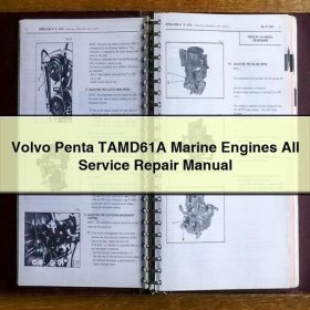 Volvo Penta TAMD61A Marine Engines All Manual de servicio y reparación PDF Download