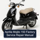 Aprilia Mojito 150 Factory Service Repair Manual