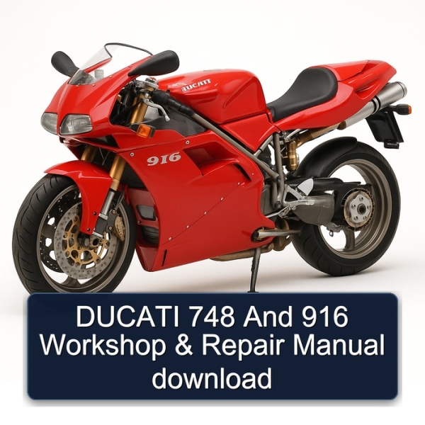 DUCATI 748 And 916 Workshop & Repair Manual download