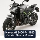 Kawasaki Z650-F4 1983 Service Repair Manual