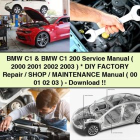 Manual de Servicio BMW C1 (2000-2003) - Descarga PDF