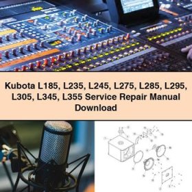 Kubota L185 L235 L245 L275 L285 L295 L305 L345 L355 Manual de servicio y reparación