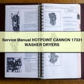 Manual de servicio y reparación HOTPOINT CANNON 17331 WASHER DRYERS