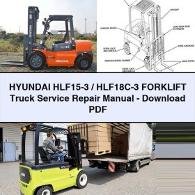 Manual de Servicio y Reparación - Hyundai HLF15-3 / HLF18C-3 (PDF)