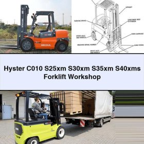 Hyster C010 S25xm S30xm S35xm S40xms Forklift Workshop