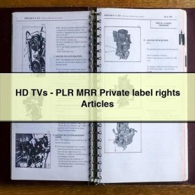 HD TVs-PLR MRR Private label rights Articles