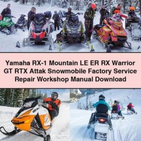 Manual de Servicio y Reparación de Yamaha RX-1, RX Warrior, RTX y Attak