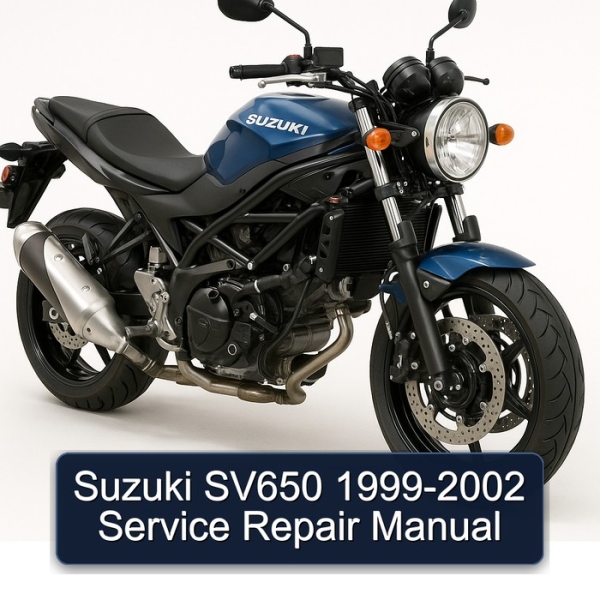 Suzuki SV650 1999-2002 Service Repair Manual